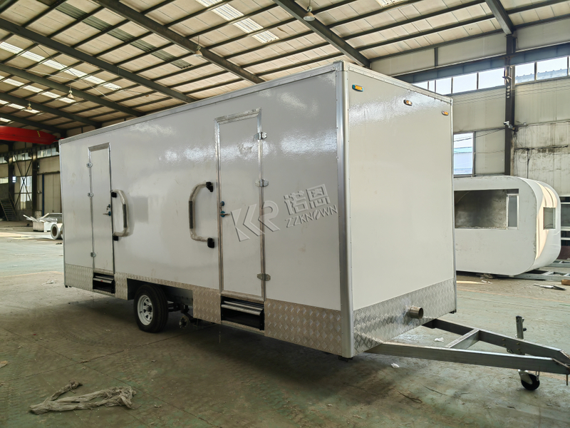 KN-580CS Vip Mobile Toilet Trailer Luxury Portable Toilets Portable Restrooms Trailer And Shower Trailer Houses Toilet