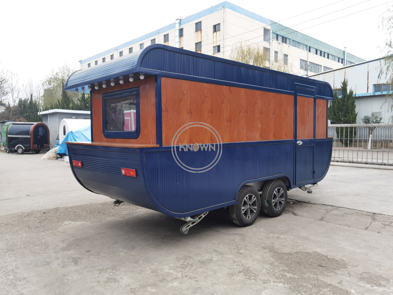 KN-BT-500 Wholesale Food Trailer Mobile Concession Ice Food Trucks Trailers Food Truck With Full Kitchen