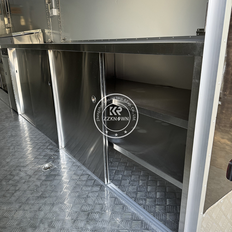 ODM OEM Mobile Street Food Truck For Sale Usa Europe Australia Coffee Pizza Trailer Food Vending Trailer Fully Equipped 
