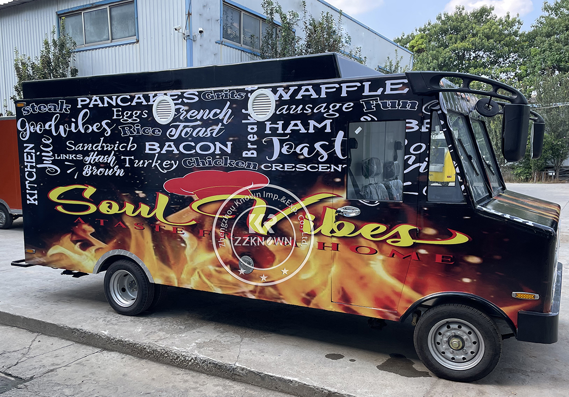 Electric Food Truck For Mobile Food Business And Street Marketing