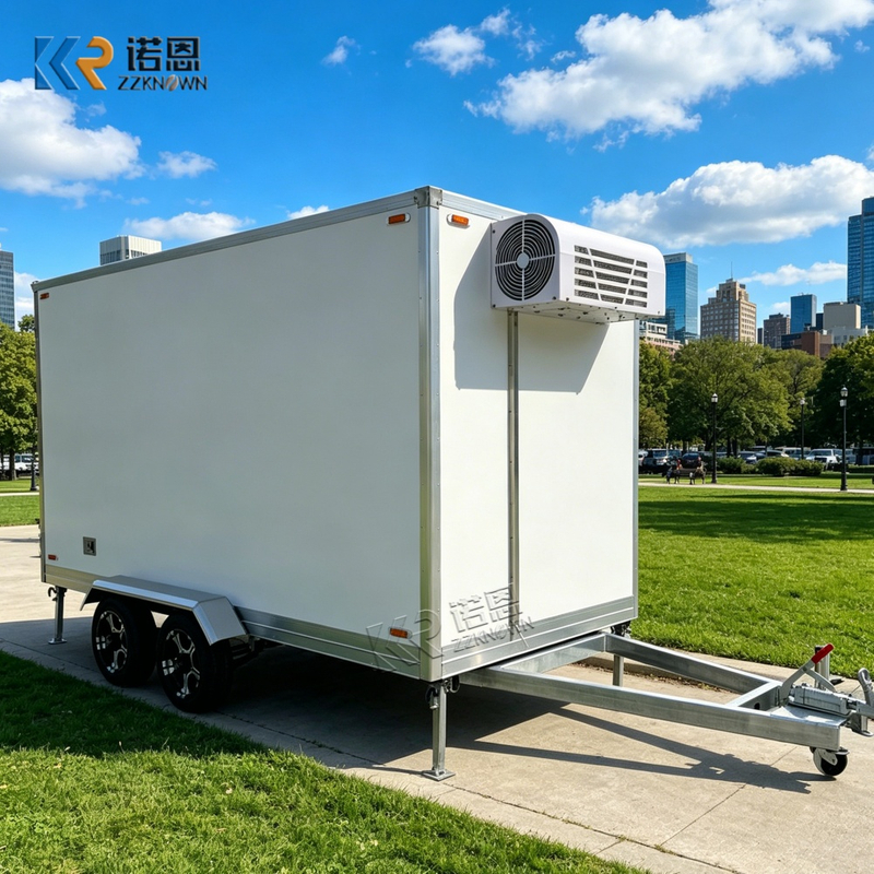Mobile Cold Room Trailer | Portable Walk-in Freezer & Chiller for Catering