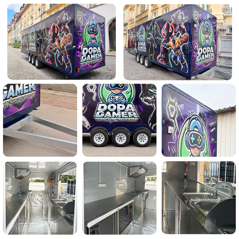 Custom Gaming Trailer – Mobile Party Video Gaming Trailer for Sale