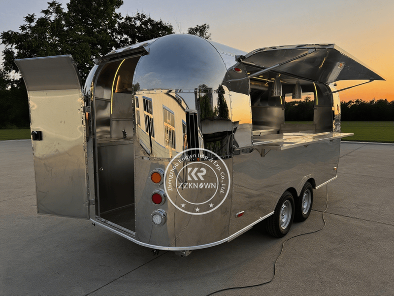 5m Airstream-Style Food Trailer Specifications
