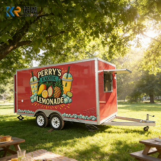 4M Custom Mobile Lemonade Trailer – Professional Beverage Trailer for Outdoor Drink Business