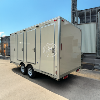 ECONOMIC STYLE PORTABLE TRAILER TOILET - Efficient, Spacious, and Reliable Sanitation Solution