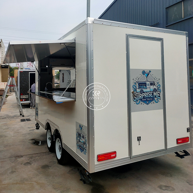Fully Customized 4m Food Trailer with Kitchen Equipment – Lunch Trailer for Sale