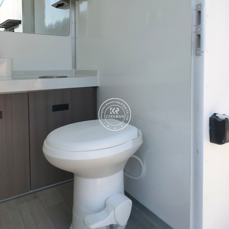 2.2 m Compact Restroom Trailer – Luxury Portable Bathroom Solution