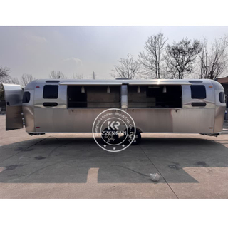 ZZKNOWN Multifunction Airstream Food Trailer - A Case Study in Custom Mobile Kitchen Excellence