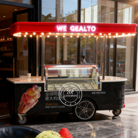 Ice Cream Cart – KN-ANBE | Professional Ice Cream Refrigerator Display Cabinet Cart