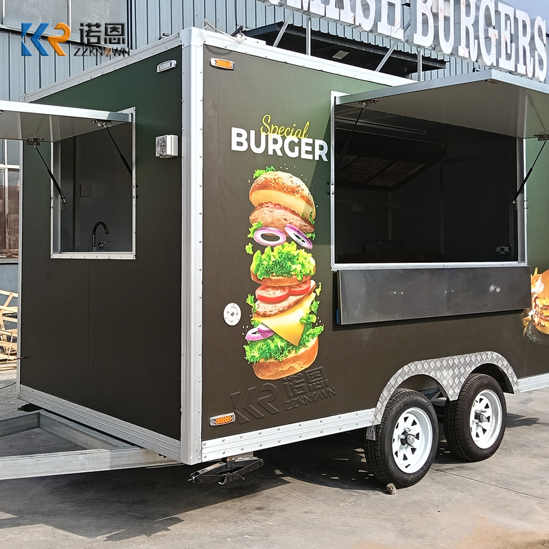 4m Smash Burger Food Trailer for Sale | Australian Standard