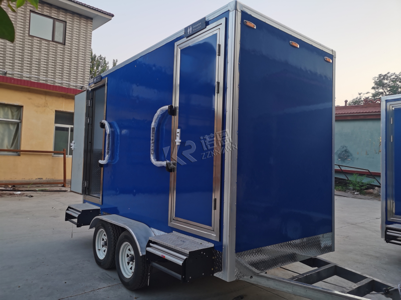 KN-360CS Factory Wholesale Price Portable Toilets Trailer Outdoor Public Portable Restroom Trailer For Sale