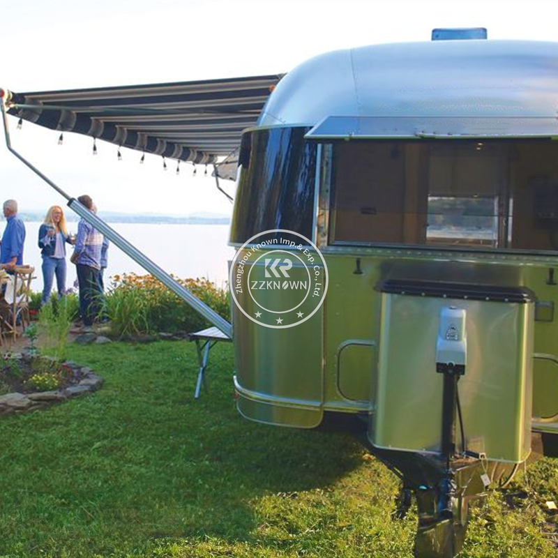 Luxury Hotel Mobile Stainless Steel High Quality Camper Trailer