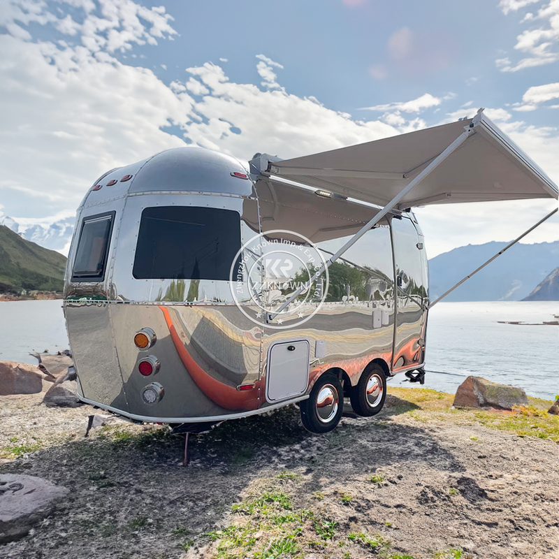 Luxury Hotel Mobile Stainless Steel High Quality Camper Trailer