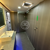 KN-850CS 8.5m 2 Rooms Mobile Public Portable Toilet Trailer Restroom Trailers Convenient Washroom 