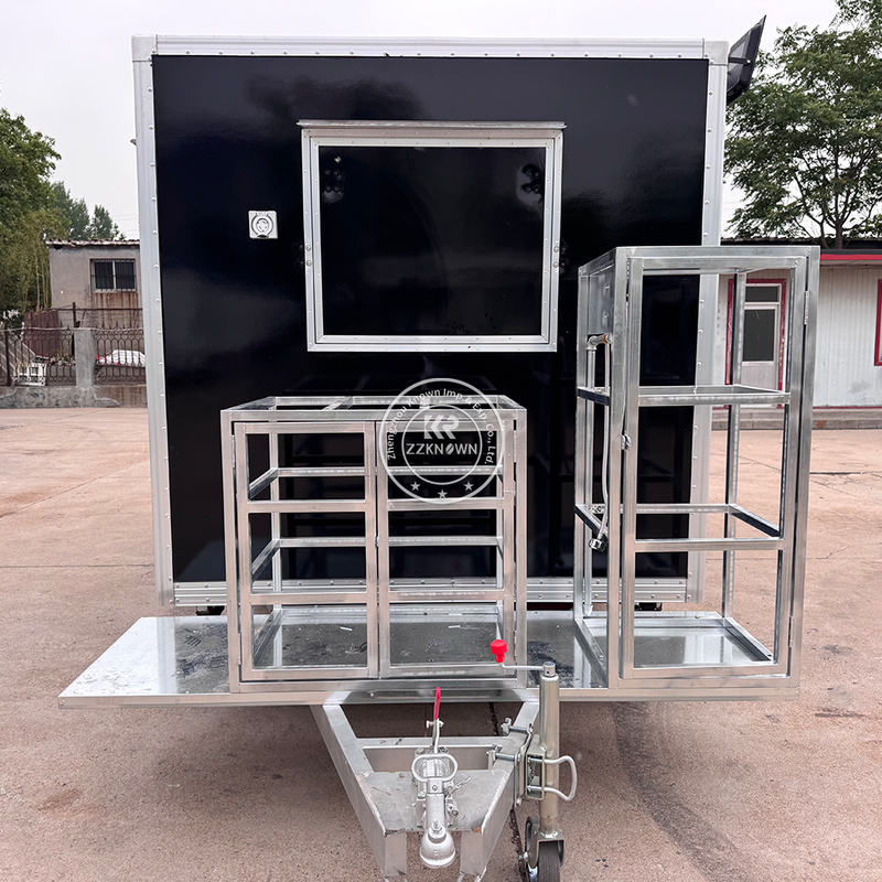 Custom 4.1m Food Trailer with Full Stainless Interior – Mobile Kitchen by ZZKNOWN