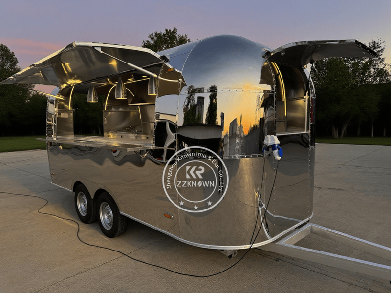 5m Airstream-Style Food Trailer Specifications