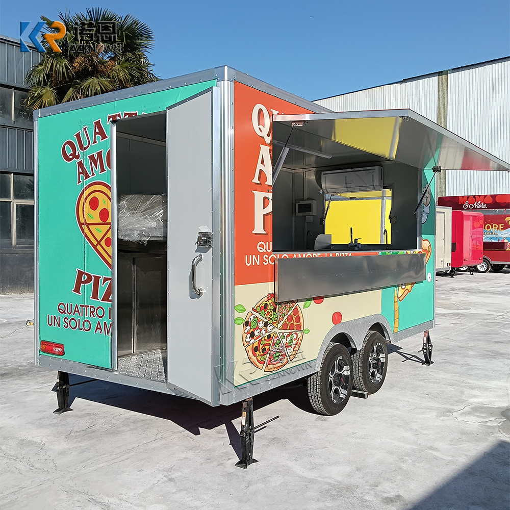 4M Commercial Pizza Food Trailer Mobile Pizza Kitchen