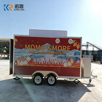 Custom Dumpling Momo Food Truck Trailer for Sale