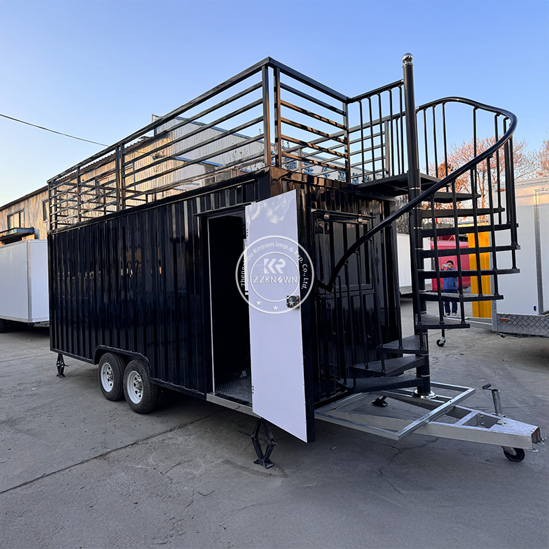Custom Shipping Container Restaurants | ZZKNOWN Modular Food Trucks & Kitchens
