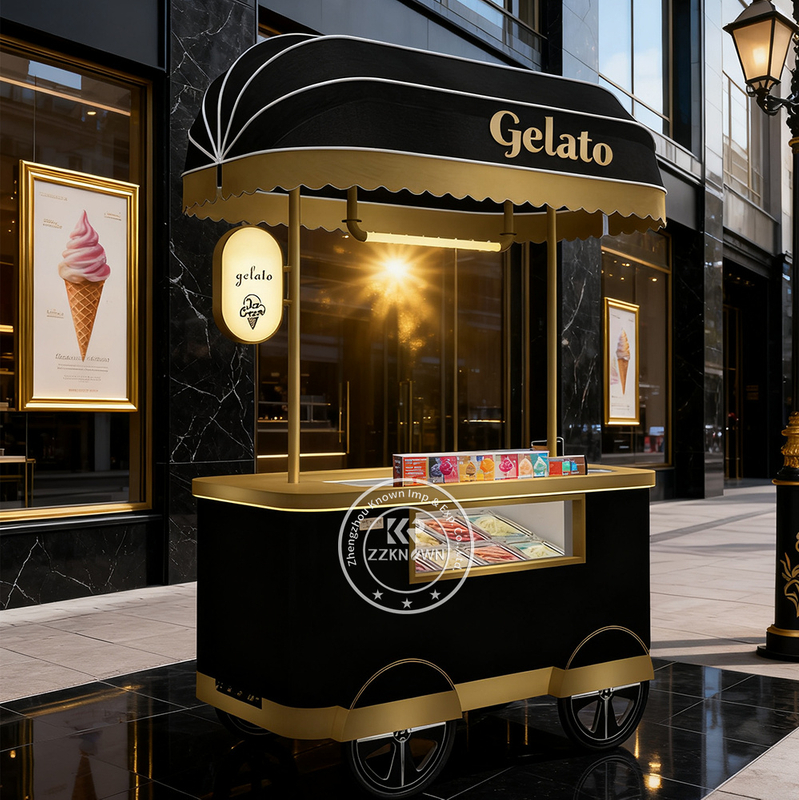 Cheap Ice Cream Trucks for Sale | Mobile Ice Cream Cart Manufacturer – ZZKNOWN