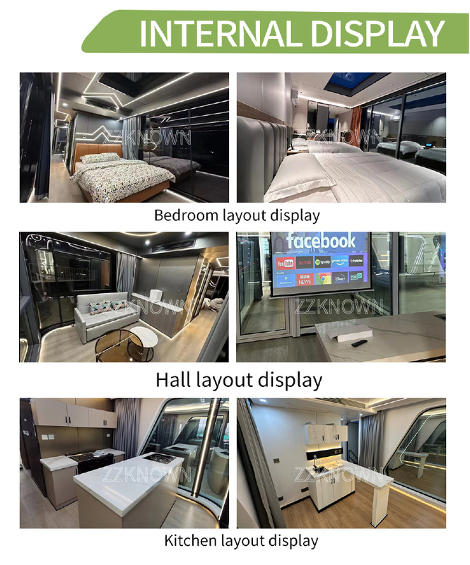 Outdoor Prefab House Hotel Mobile Office Pod Apple Cabin Portable Capsule House Hotel