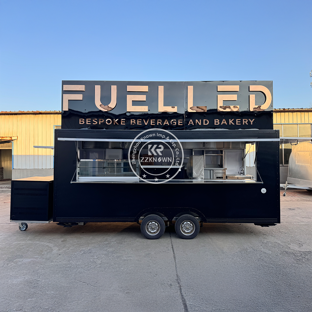 The Ultimate 5-Meter Dessert, Beverage, Milk Tea, Coffee, And Fast Food Trailer