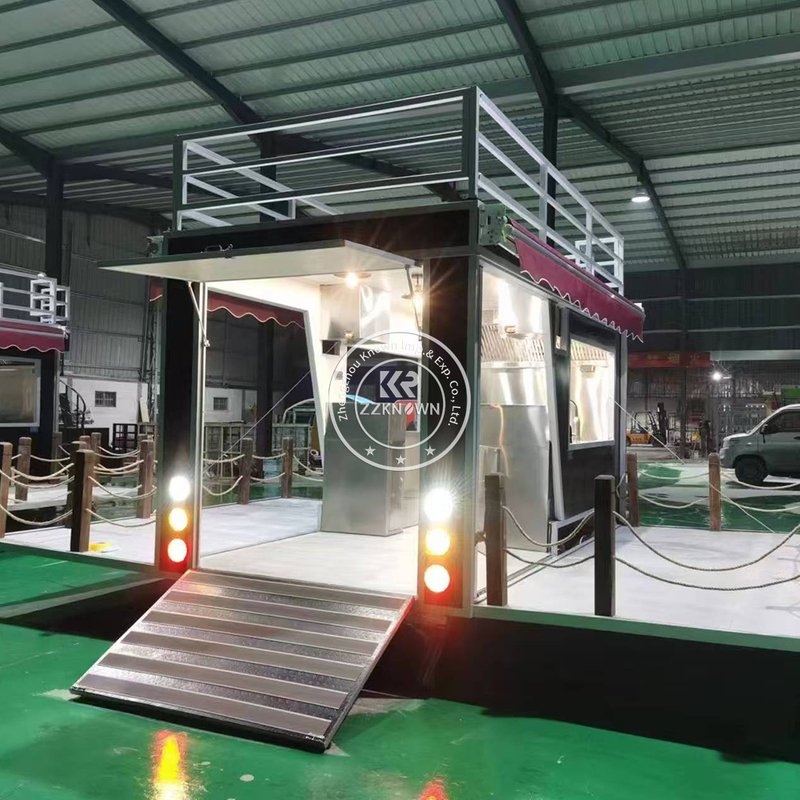 Modular Kitchen Solutions Custom Shipping Container Kitchens Double Deck Food Trailer Container Kitchen Bar