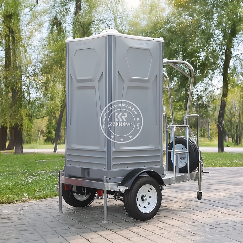 Prefabricated Toilet Public steel portable Toilet Mobile Bathroom With Shower Mobile Toilet Outdoor Bathroom WC Portable Toilet Trailer For Adults