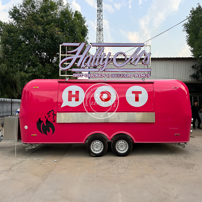Coffee Truck Airstream Catering Trailer for Sale Airstream Food Cart Concession Catering Van Mobile Kitchen