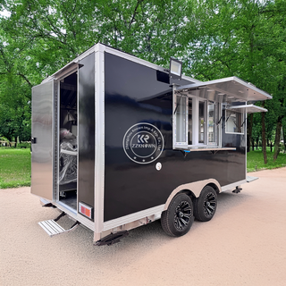 Custom 4.1m Food Trailer with Full Stainless Interior – Mobile Kitchen by ZZKNOWN