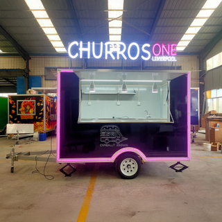 Mobile Food Trailer for Events | UK 3m Churros Cart for Sale