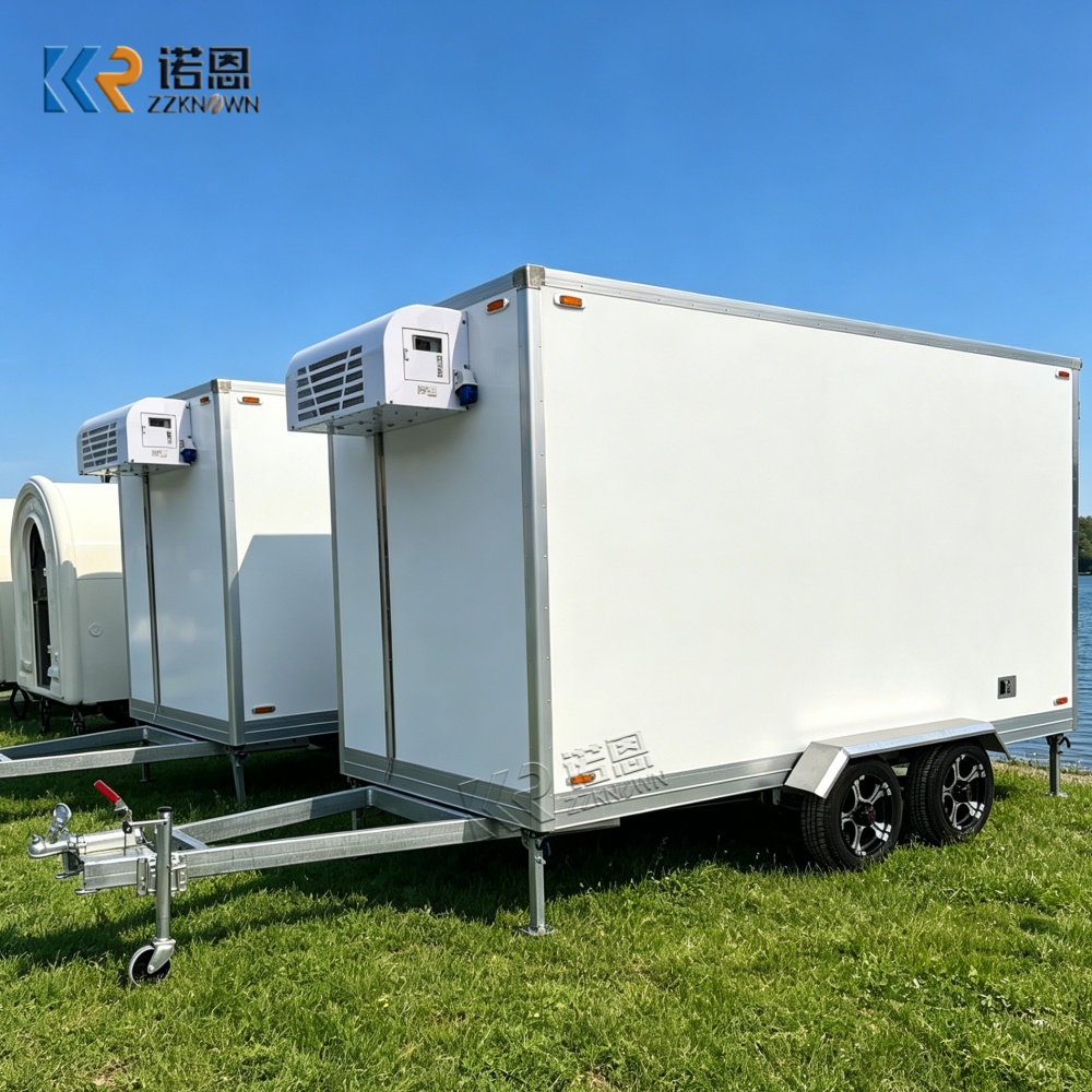 Mobile Cold Room Trailer | Portable Walk-in Freezer & Chiller for Catering