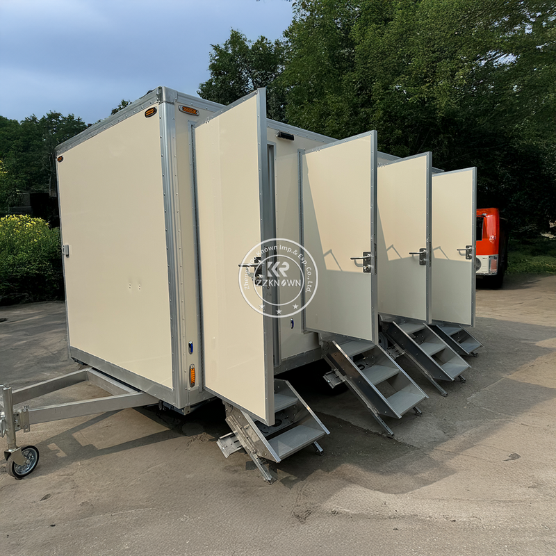 ECONOMIC STYLE PORTABLE TRAILER TOILET - Efficient, Spacious, and Reliable Sanitation Solution