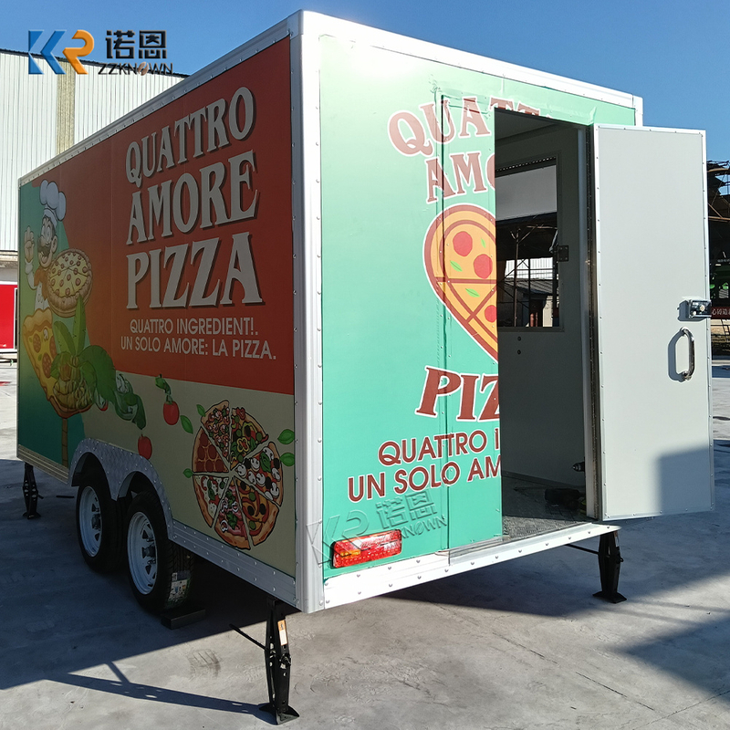4M Commercial Pizza Food Trailer Mobile Pizza Kitchen