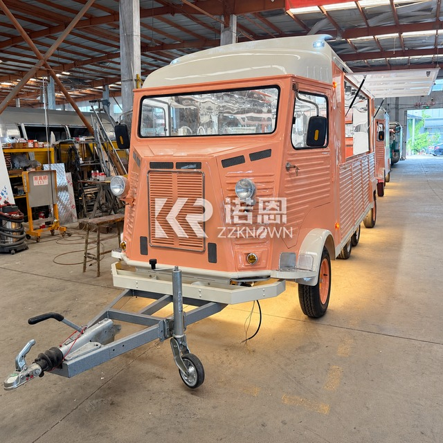 5.8M Citroen Style Food Trailer with 3M Service Window | KN-CT500-H01