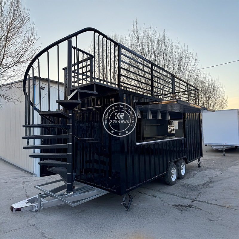 Custom Shipping Container Restaurants | ZZKNOWN Modular Food Trucks & Kitchens
