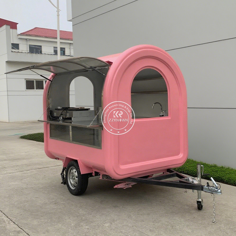 Mobile Ice Cream Cart | Dessert Kiosk Food Truck Trailer | Concession Stand for Sale