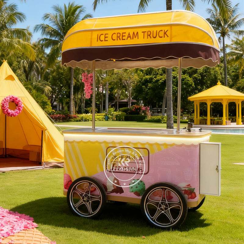 Cheap Ice Cream Trucks for Sale | Mobile Ice Cream Cart Manufacturer – ZZKNOWN