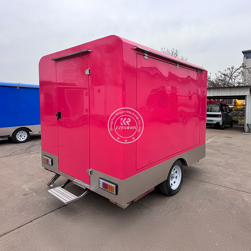 High-Visibility Custom Mobile Kitchen New Design Mobile Food Truck Trailer